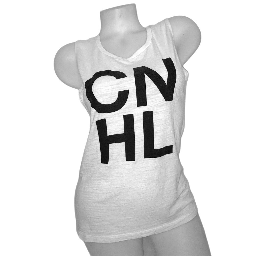 SOUL CYCLE CNHL Chestnut Hill Boston White Tank Top Size Small
